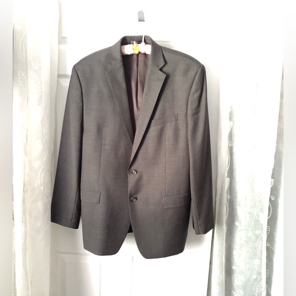 Lauren Ralph Lauren two Button Blazer Jacket 100% Wool men size 44 R